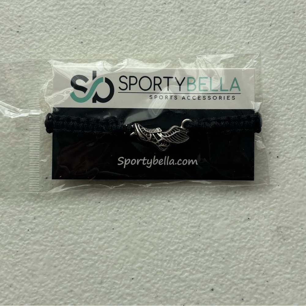 Sportybella | Track Shoe Bracelet NWT